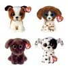 TY beanie boo Hugo + Muddles + Nuzzle + Luther 15cm