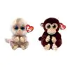 TY Beanie boo bellies aapjes Stubby + Matteo 15cm