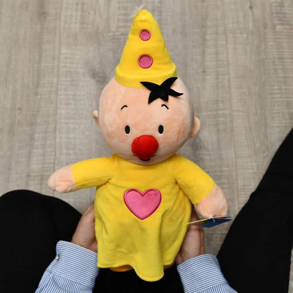 Grote bumba knuffel xl 40cm geel