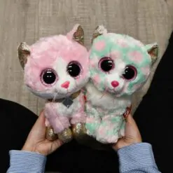 Ty beanie boo's Fiona + Opal 24cm