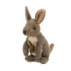Kleine knuffel kangeroe met baby 20cm - Wild Republic